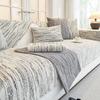 Solid Color Chenille Sofa Towel Thick Universal Sectional Sofa Cover Modern Furniture Dustproof Cover L-shape Couch Covers