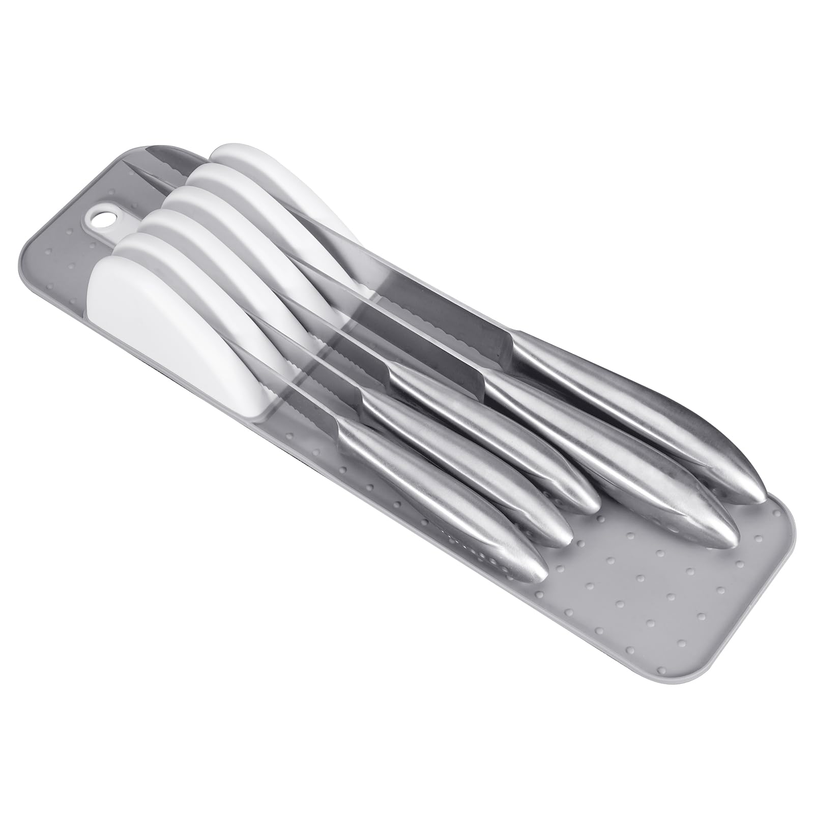 

Рифма Инь Нож Горизонтальный Нож Нож Кухня Вмещает 5 Серый Держатель, Подставка, Ящик, Чехол, Хранение, Штук, серый