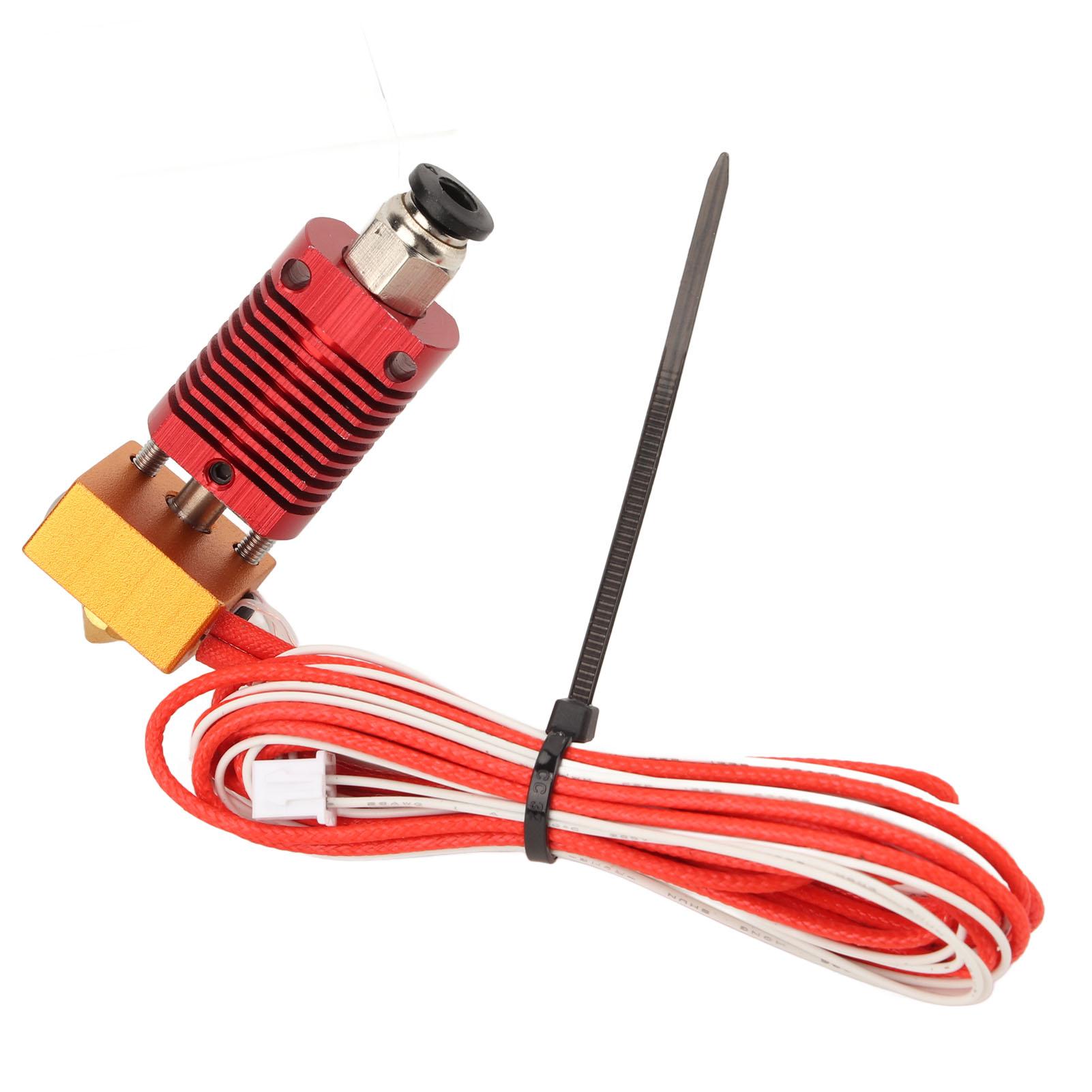 

Комплект горячего конца экструдера с гаечным ключом, трубкой, силиконовой крышкой, соплами, аксессуары для 3D-принтера 20 В 40 Вт для