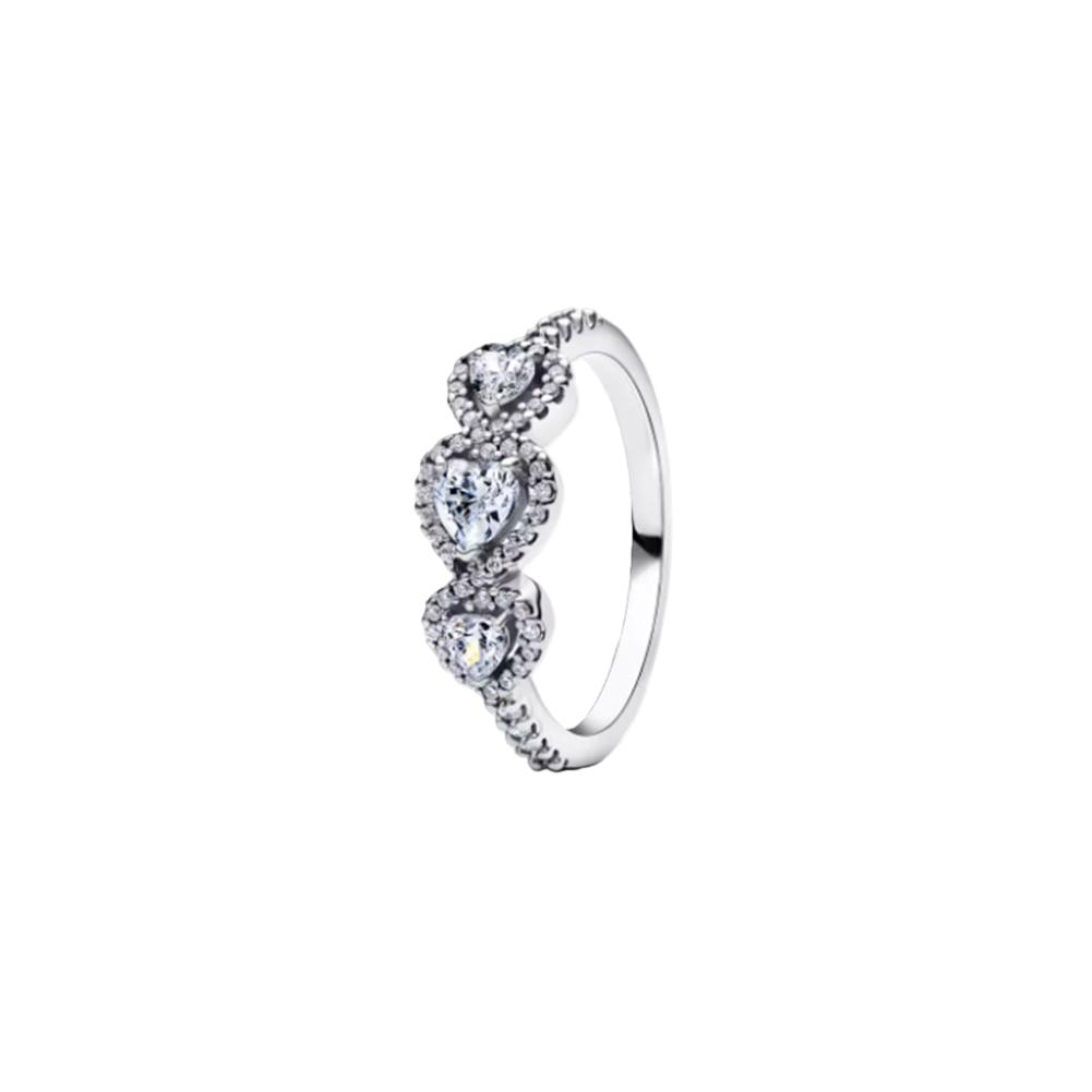 New 925 Silver Plant Bee Flower Women's Ring Suitable for Wedding Parties Wear DIY High Quality Jewelry Gifts