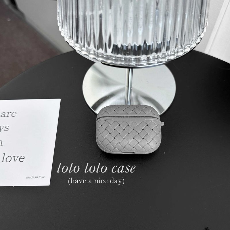 

Rope Pendant for Apple 1/2 Generation Wireless Protective Case Airpods3 Generation New Arrival Pro Niche Style Classy Soft Case Earphone Sleeves Apple Airpods Pro Gray single shell