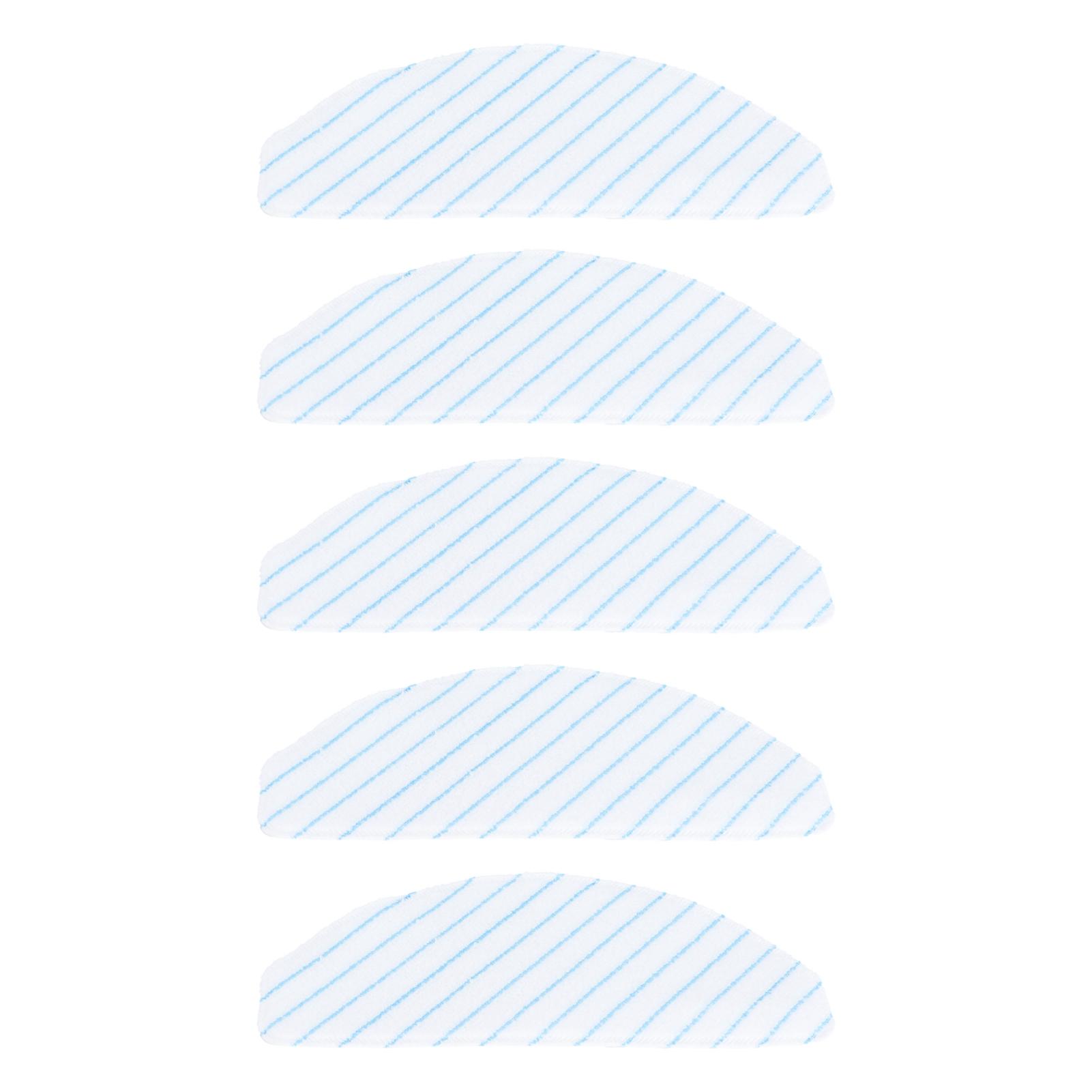 

5PCS Sweeper Mop Cloth Fiber Cloth Replacement Fit for T9AIVI AIVI+ Robot Vacuum Cleaner
