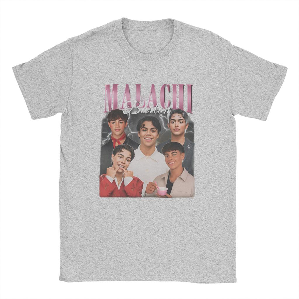 Malachi Barton Men's T Shirt  Fashion Tees Short Sleeve Round Neck T-Shirts Cotton Original Clothes