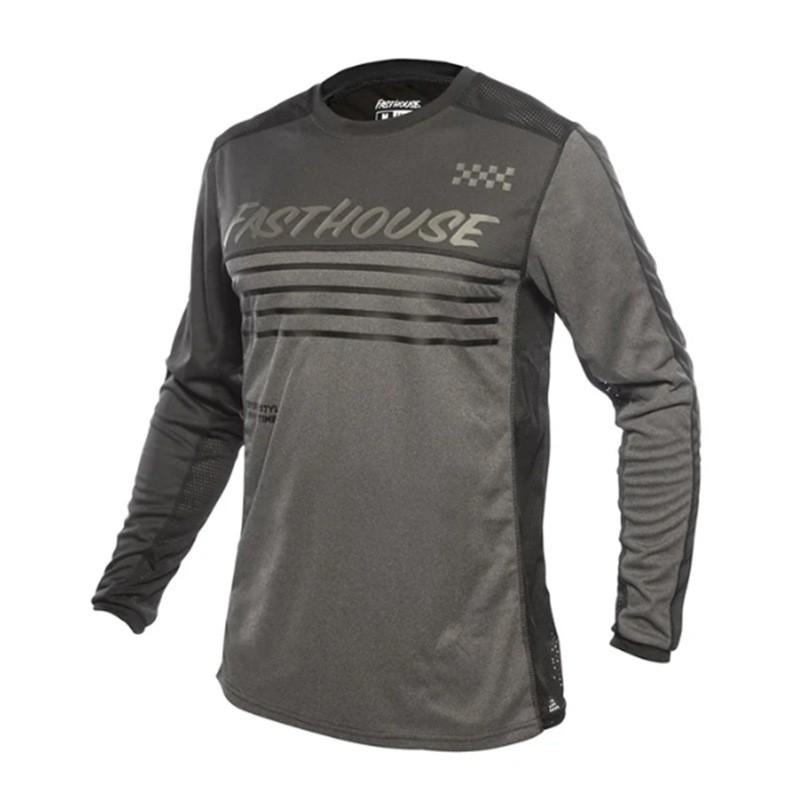 FASTHOUSE Schnelltrocknendes Langarm-Radtrikot Mountainbike Downhill-Rennen Outdoor-Trail-Fahren