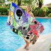 Cartoon D-Dandy's World Print Kids Beach Towel Microfiber Ultra Soft Quick Dry High Water Absorption Towel For Swimming Pool