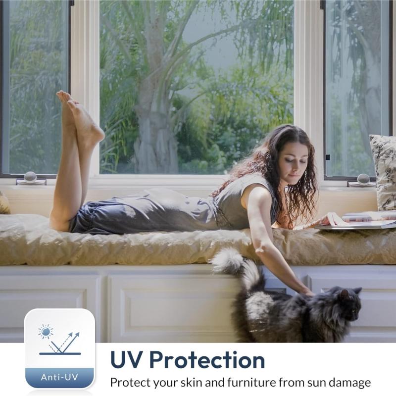 1-4 Meter Length Mirror Window Film Daytime Privacy One Way Vision Self Adhesive Solar Protection Tint For Window Glass Quality