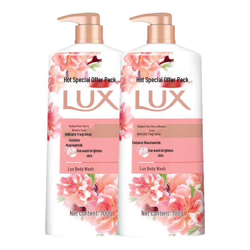 

LUX Radiant Pink Cherry Blossom Scent Shower Gel