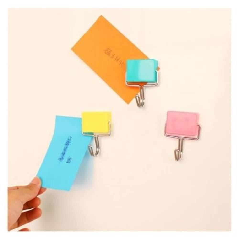 Rotatable Magnetic Hook Multifunctional Wall-Mounted Hook New Refrigerator Magnet Hook Home Decor