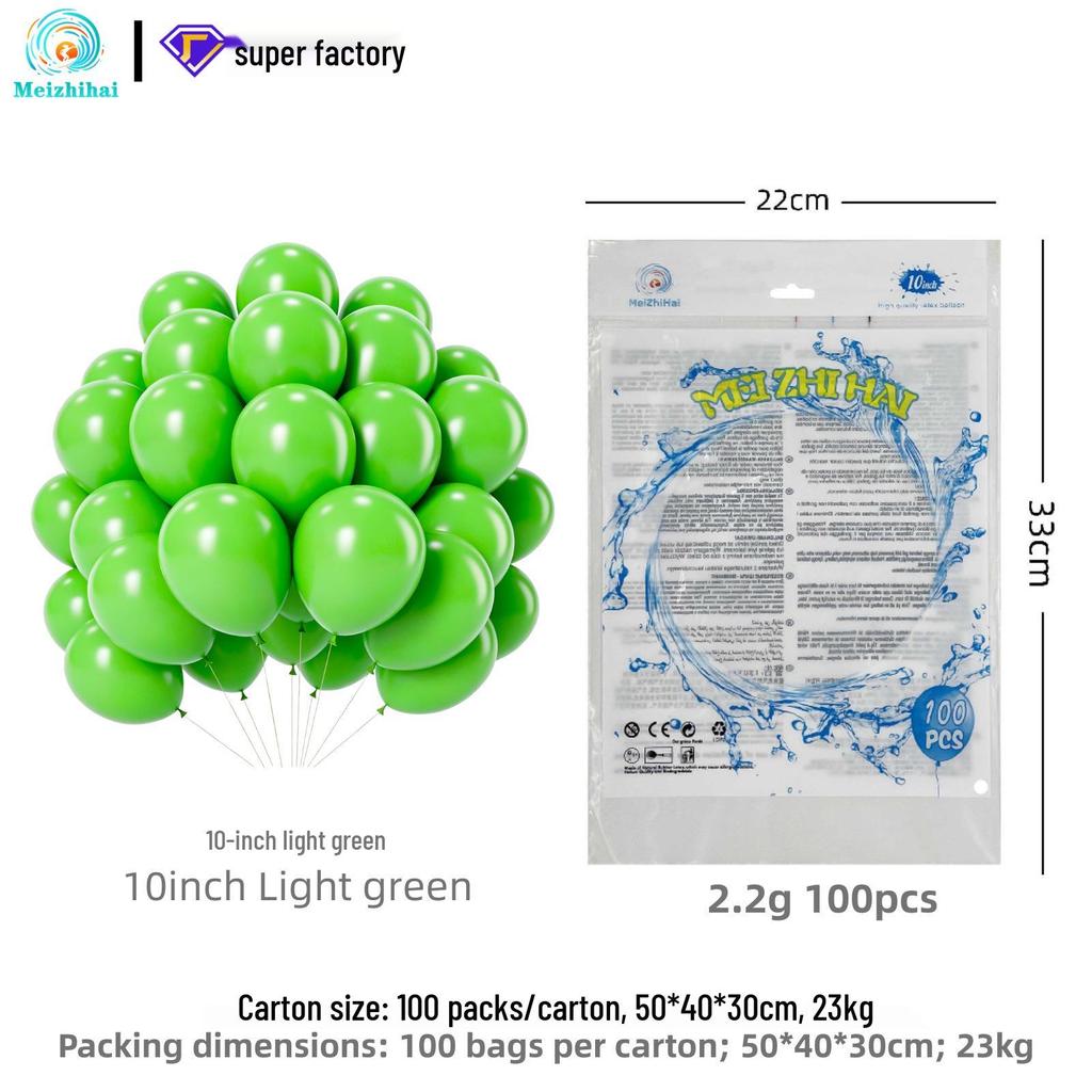 Colorful Macaron Balloons: Round Dopamine Balloons for Children's Birthday Party Decoration