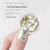 Yao Xing Nail Art Glitter Mix: Coarse & Fine Sequins, Five-Pointed Stars, Irregular Hexagons