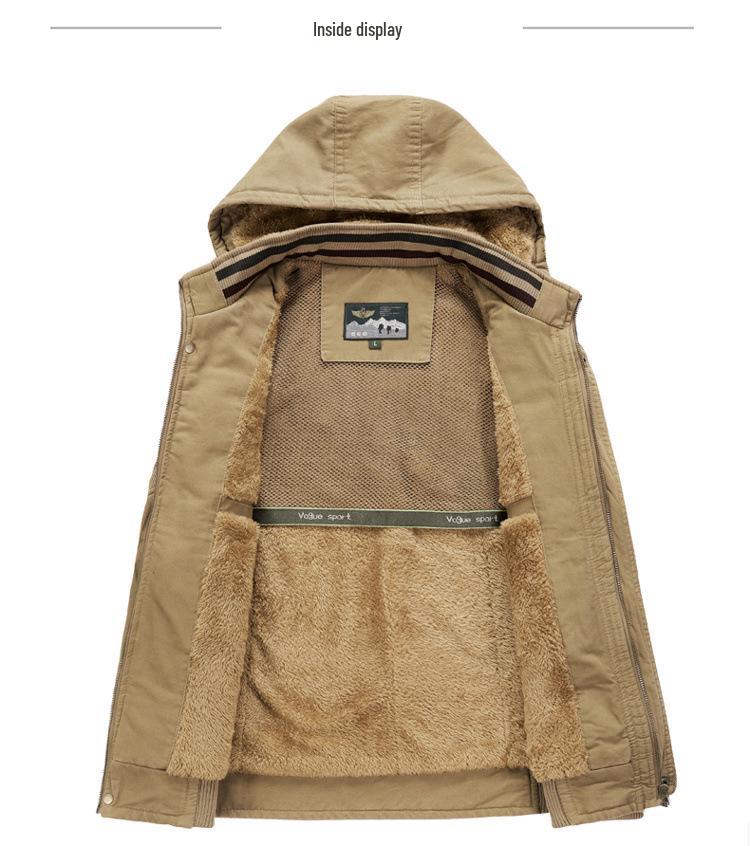 Men's Plus Size Fleece-Lined Outdoor Workwear Vest with Multi Pockets - New Autumn Arrival