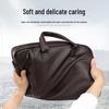 14-15 Inch Crossbody Briefcase: Large Capacity Laptop Bag