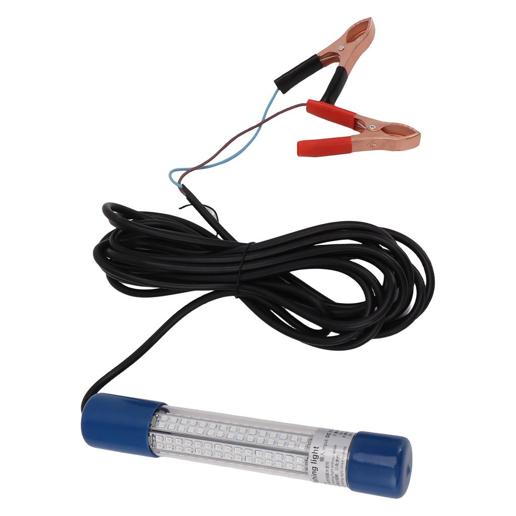 LED Grön Fiske Lampa Undervattens Nattfiske Lampa IP68 Vattentät Fiske Attraktiv Lampa för