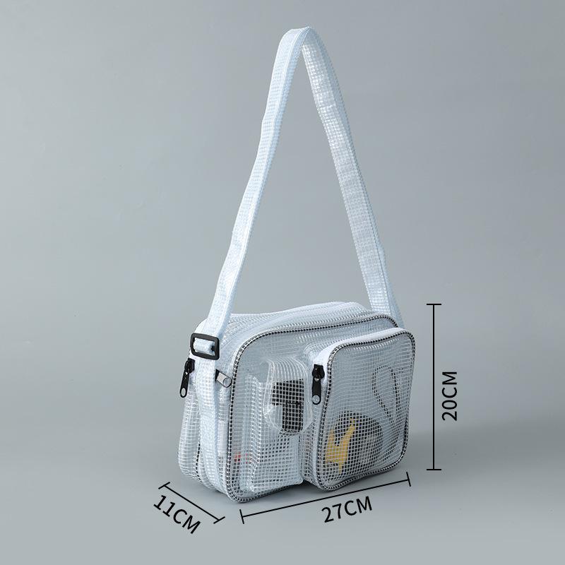 

Корейский стиль Пылезащитная Антистатическая Водонепроницаемая Сумка-мессенджер для инструментов (26x19x13 см) 11-inch белый