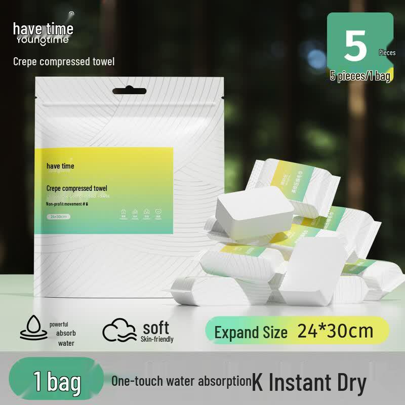 Disposable Compressed Face Towel Pack