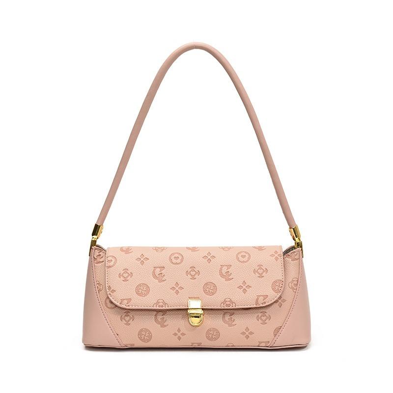Niche underarm bag women's summer new trendy fashion casual high sense versatile shoulder baguette bag