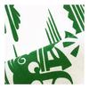 Somen Anbo Tenugui "2024 Zodiac Year of the Dragon Infinite Dragon Green" Hand-dyed 100% Cotton Tokka Made in Japan 35cm x 100cm