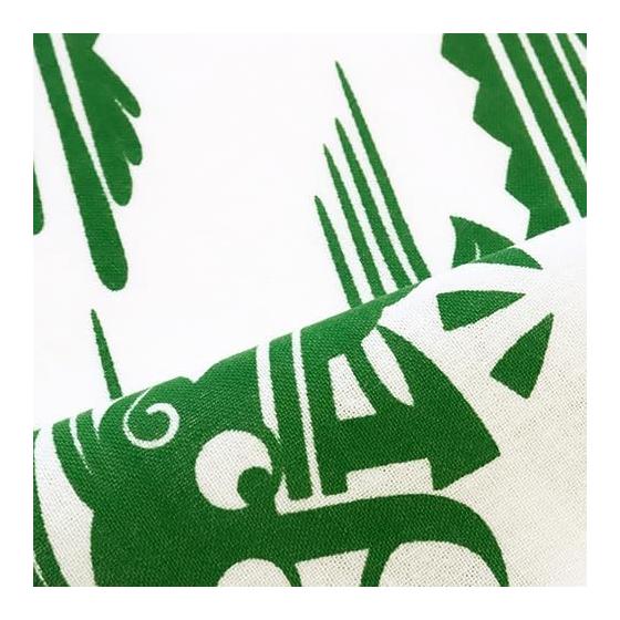 Somen Anbo Tenugui "2024 Zodiac Year of the Dragon Infinite Dragon Green" Hand-dyed 100% Cotton Tokka Made in Japan 35cm x 100cm