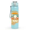 1PC I Just Wanna Play Tennis Retro 750ml Color Plastic Sports Water Bottle Leakproof Flip Straw Lid Suitable for Sports Office Home Use