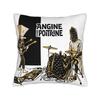 Metal Angine de Poitrine Rock Music Square Pillowcases Polyester Home  Cushion Case Creative Decorative Pillow Cover