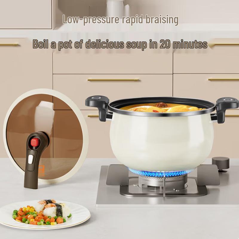 KOBACH 6.5L Micro-Pressure Enamel Iron Pot