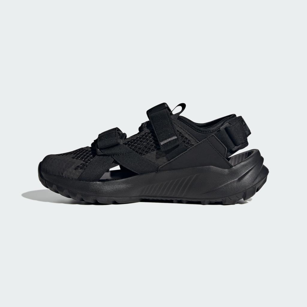adidas Terrex Hydroterra Sandals Black Grey Four