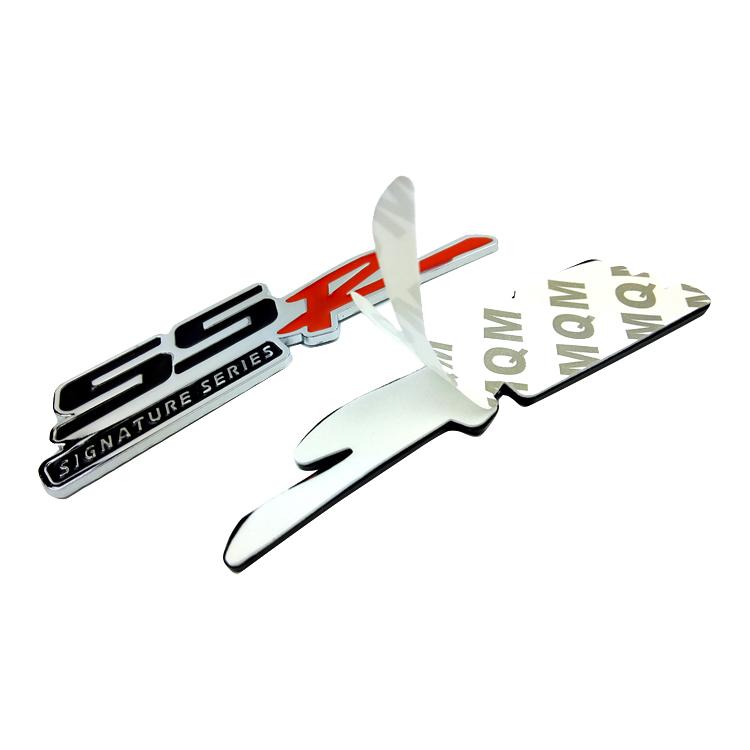 1Pcs 3D Metal Stickers Car Body Trunk SSR Emblem Badge For Chevrolet Cruze Equinox Captiva Malibu Tahoe Accessories