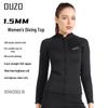 1.5mm OUZO Scuba Diving Suit Set - Unisex Long Sleeve, Cold & Sun Protection, Two-Piece for Surfing & Diving