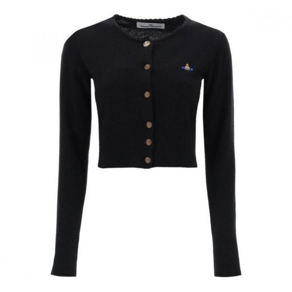 

24ss Vivienne Westwood Cardigan 1803002u Y0018 N401 Black M (95 around)