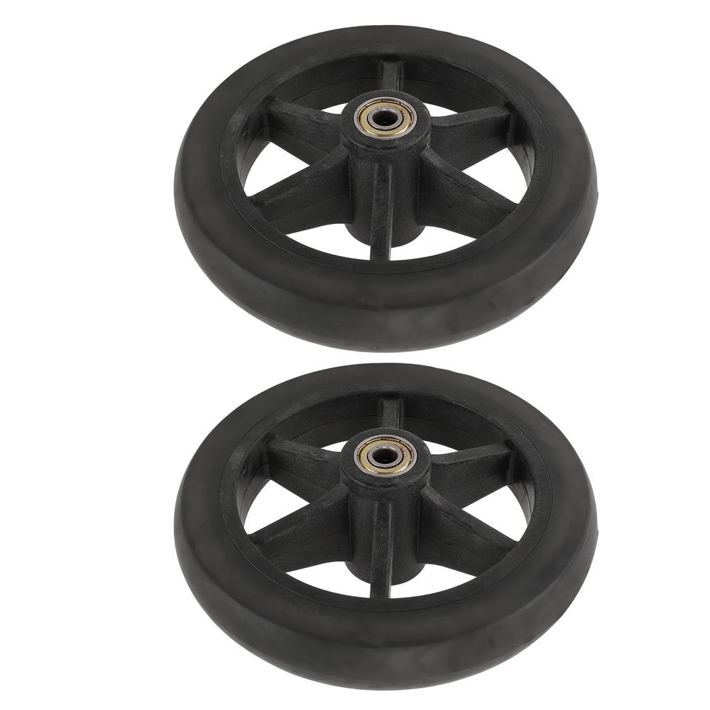 2pcs Wheelchair Wheel 6 Inch Replacement Electric Wheelchair Accessory for Most Electric