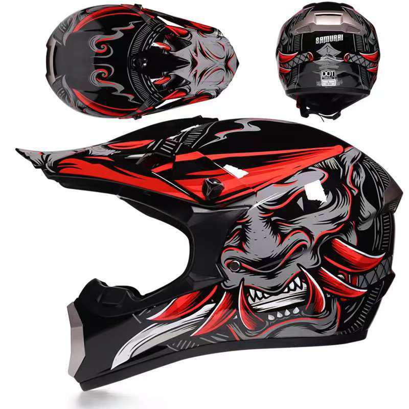 Men's Full Face All-Season Off-Road Helmet for Electric Vehicles and Mountain Bikes