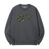 GROOVESTEP Military Camo G Logo Print Oversized Sweatshirt H0292