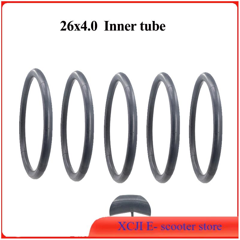 NEW  Bike Inner Tube 26inch 26x3.0 Wided Butyl Rubber Spare Tube For Snowmobiles Bicycles Replacement Inner Tube Cycling Parts