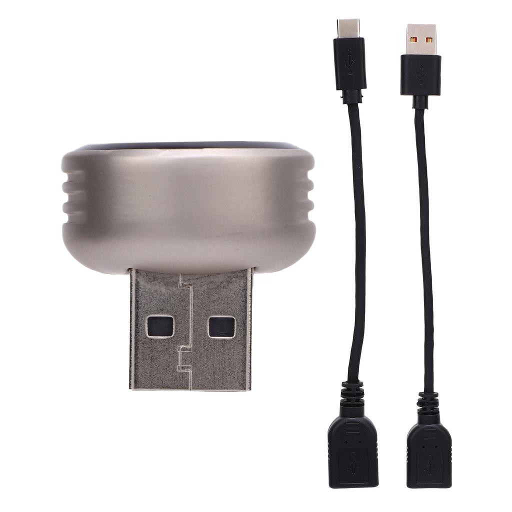2 In 1 Wireless Adapter Dongle Support for Carplay USB Design Wired To Wireless Plug and Play Support for Android Auto