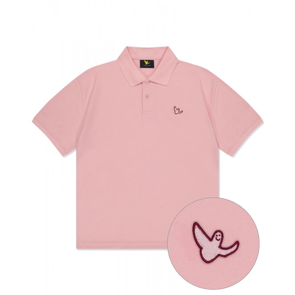 

WHATITISNT Футболка с короткими рукавами Angel Polo Светло-розовый