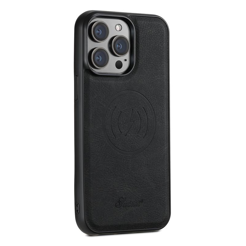 EUCAGR Fashion Wallet Phone Case Card Holder Leather Magsafe Magnetic Pocket Cover Case For iPhone 12 13 14 15 16 Pro Max Plus