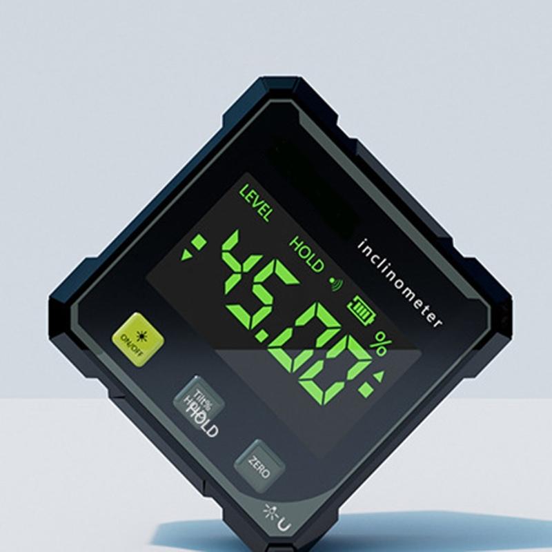 Electronic Angle Gauges With High Accuracy Measurement And Magnetic Mounting Digital Angle Gauges For Wall Alignment
