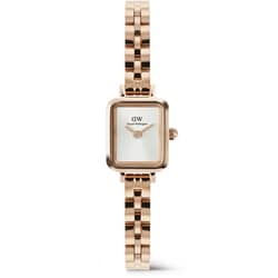 Daniel Wellington Quadro Mini 15.4x18.2mm RG White Dial DW00100847 Wrist Watch
