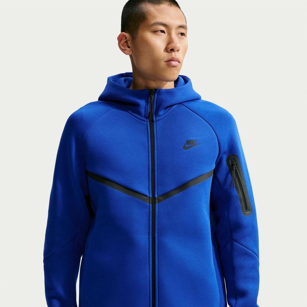 Nike Herren Tech Chevron Kapuzenpullover mit durchgehendem Reißverschluss