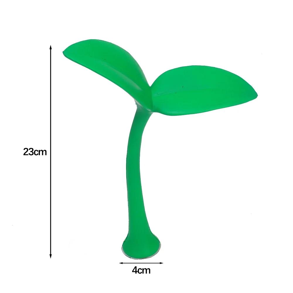 Car Ornaments 3D Car Roof Decoration Stickers Bean Sprout Seedlings Flower Bud Tentacle Ornament Exterior Decorative Accessories