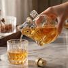 Cute -Shaped Borosilicate Glass Small Bottle for Home Bar and Gifting