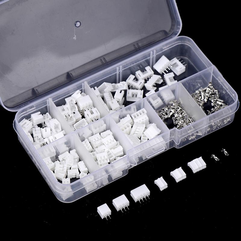 300Pcs Ph2.0 2P 3P 4 Pin 2.0Mm Pitch Terminal Kit Jst Wire Connector Adaptor