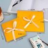 1Pc Pearlescent Paper Gift Wrapping Gift Box Practical Packaging Box Minimalist Ribbon Silk Scarf Packaging Envelope-style