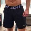 Summer Men Casual Five Point Fitness Pants Men's Muscle Sports Training Running Quick-drying  Men's Shorts