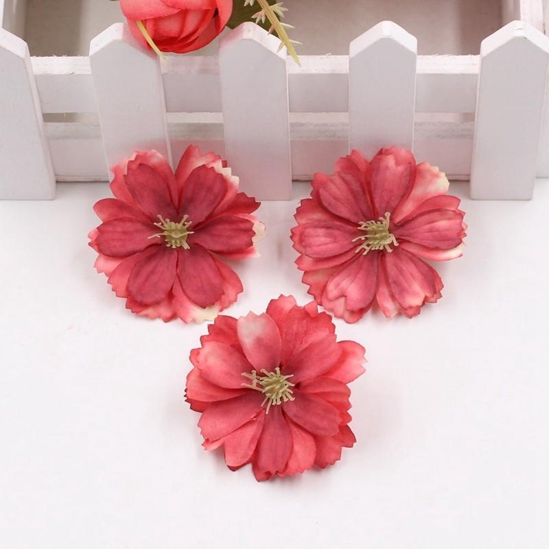 150Pcs Green Leaves Artificial Rose Leaves Fake Flower Head Faux Leaf for Scrapbooking Home Decor Wedding Garland Decoration