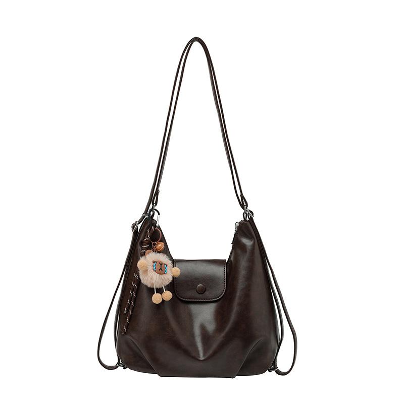 Women Crossbody Bag Multi-functial Large-capacity Bag New Autumn/winter 2026 Commuter Design Backpack Niche Tote Bag