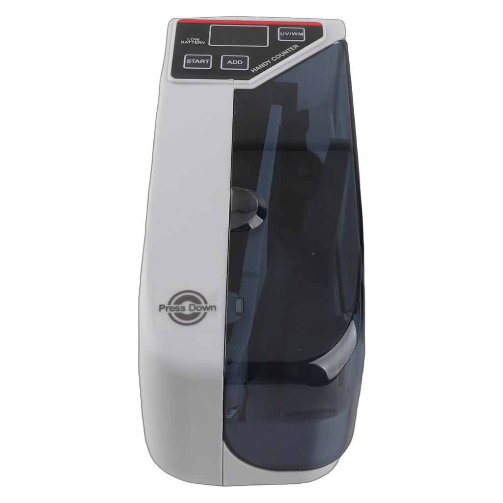 Handy Bill Cash Banknote Counter Money Currency Counting Machine AC Or Battery Powered