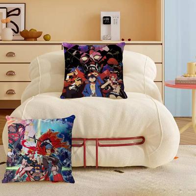 Anime G-Gurren Lagann Kissenbezug Zoll Bauernhausdekor Heim Überwurfkissenbezüge für Couchdekorationen