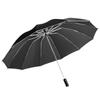 Extra Large Automatic Windproof Reflective Reverse Umbrella for Men