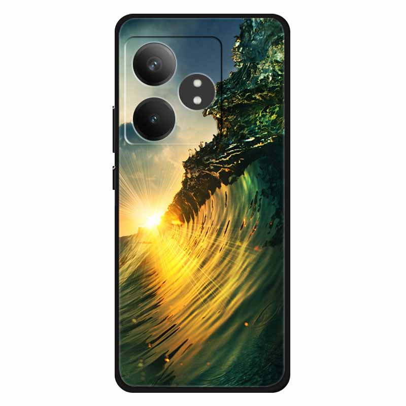 For Realme GT 6T Case Silicone Soft Lions Cat TPU Back Cover For Realme GT Neo6 Cases Protective GT6t 5G Fashion Lovely Shell